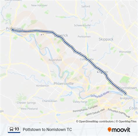 0mm (3. . 93 schedule from norristown to pottstown